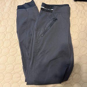 Barco Dark Grey Jogger Scrub Bottoms - Size Small
